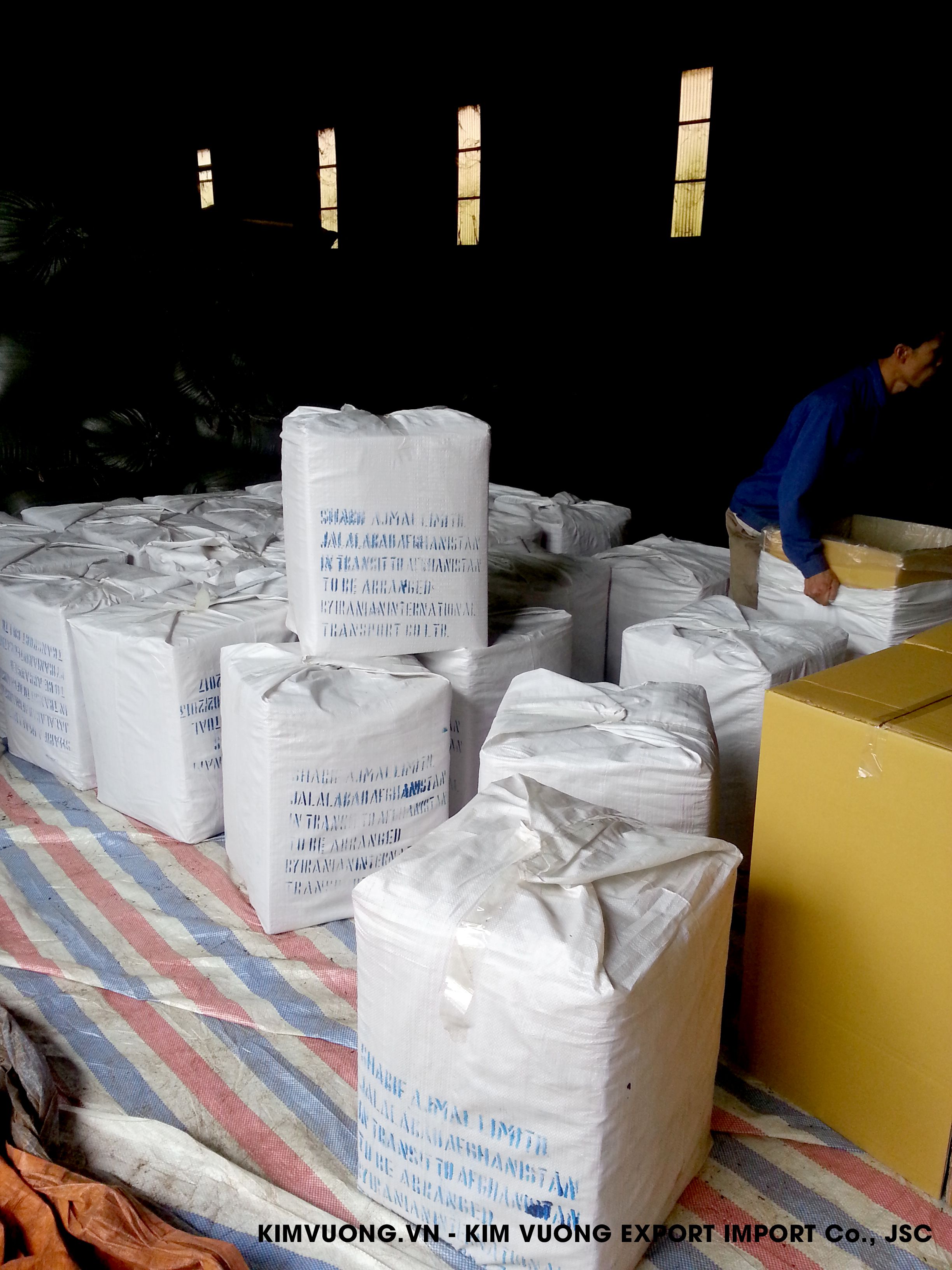 Baled tea exports - KIM VUONG EXPORT IMPORT Co.,JSC