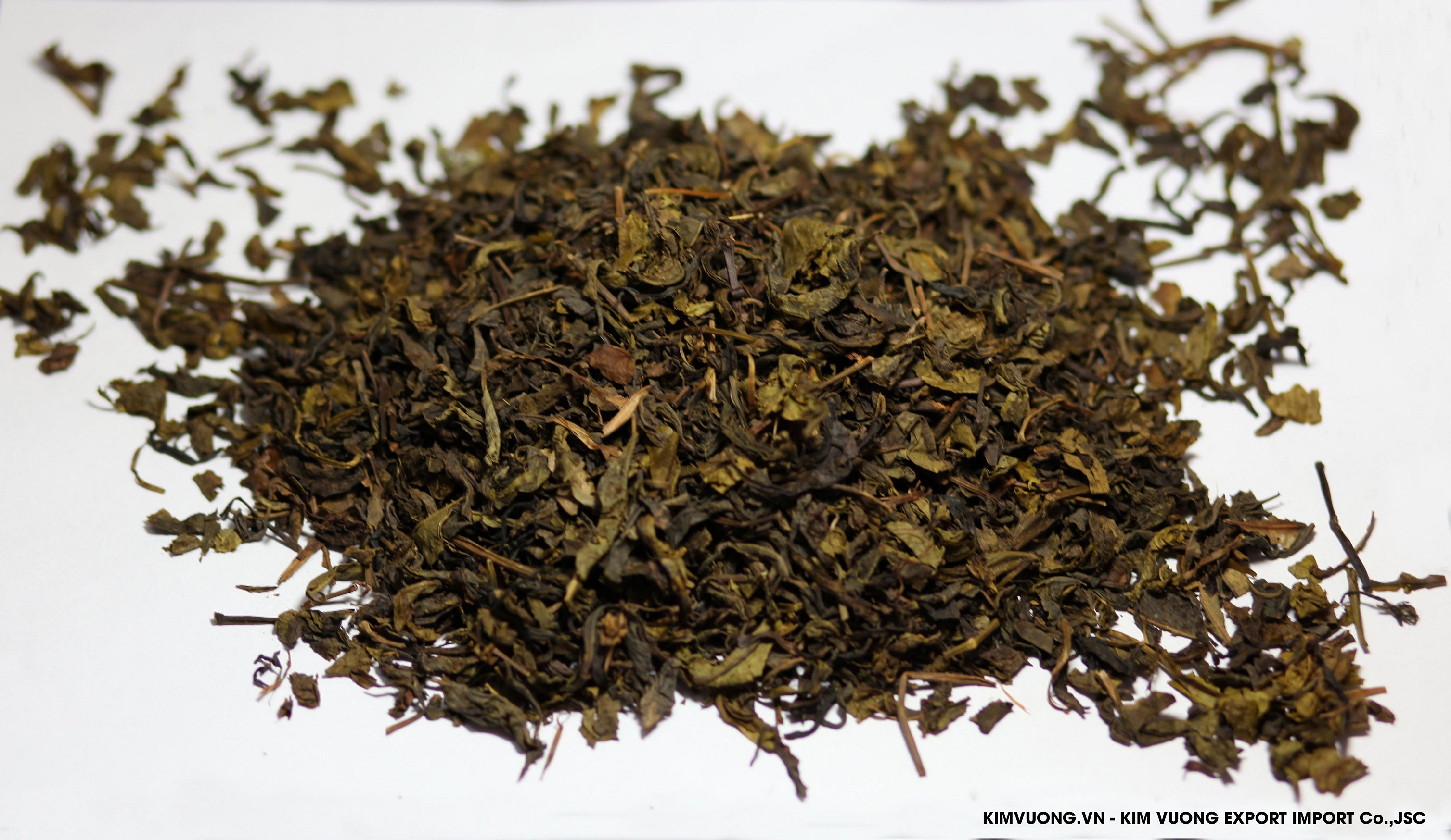 Broken green tea S1 exports  - KIM VUONG EXPORT IMPORT Co.,JSC