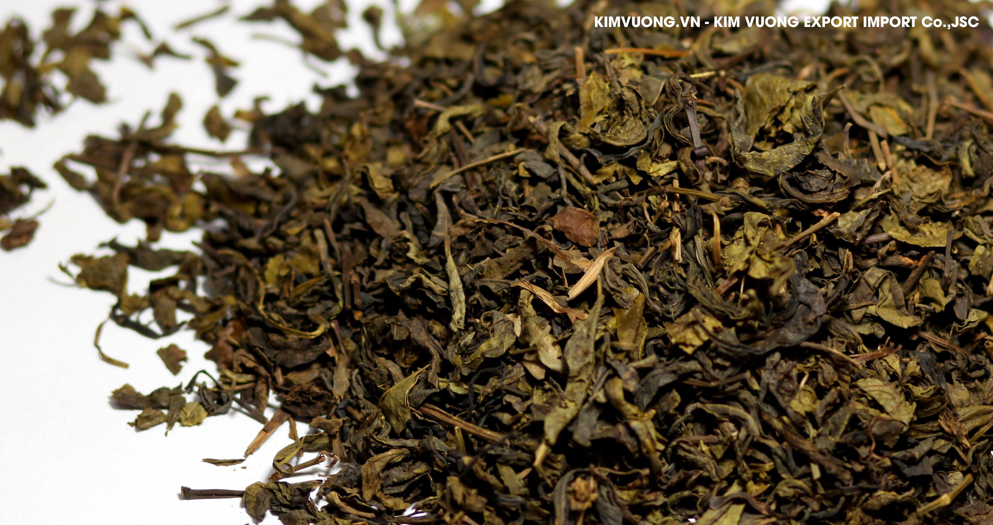 Broken green tea S1  - KIM VUONG EXPORT IMPORT Co.,JSC