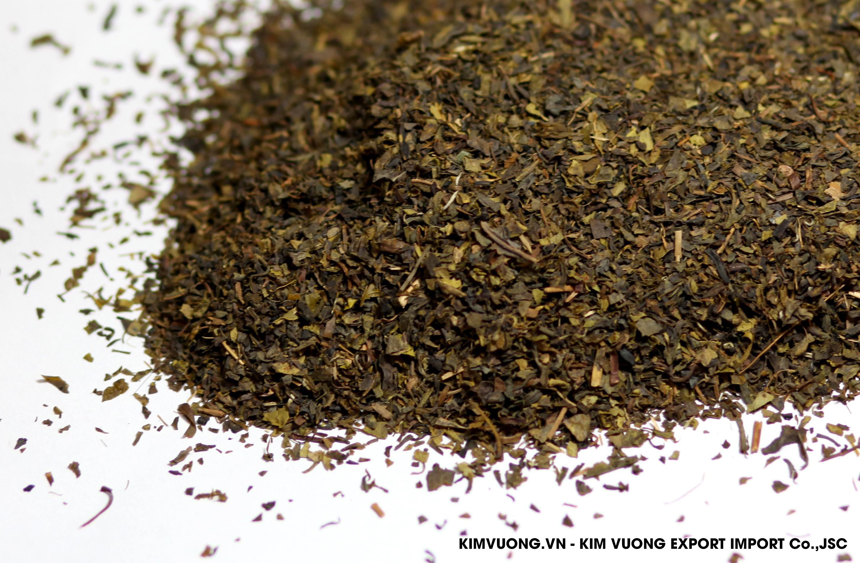 Broken green tea S2  - KIM VUONG EXPORT IMPORT Co.,JSC