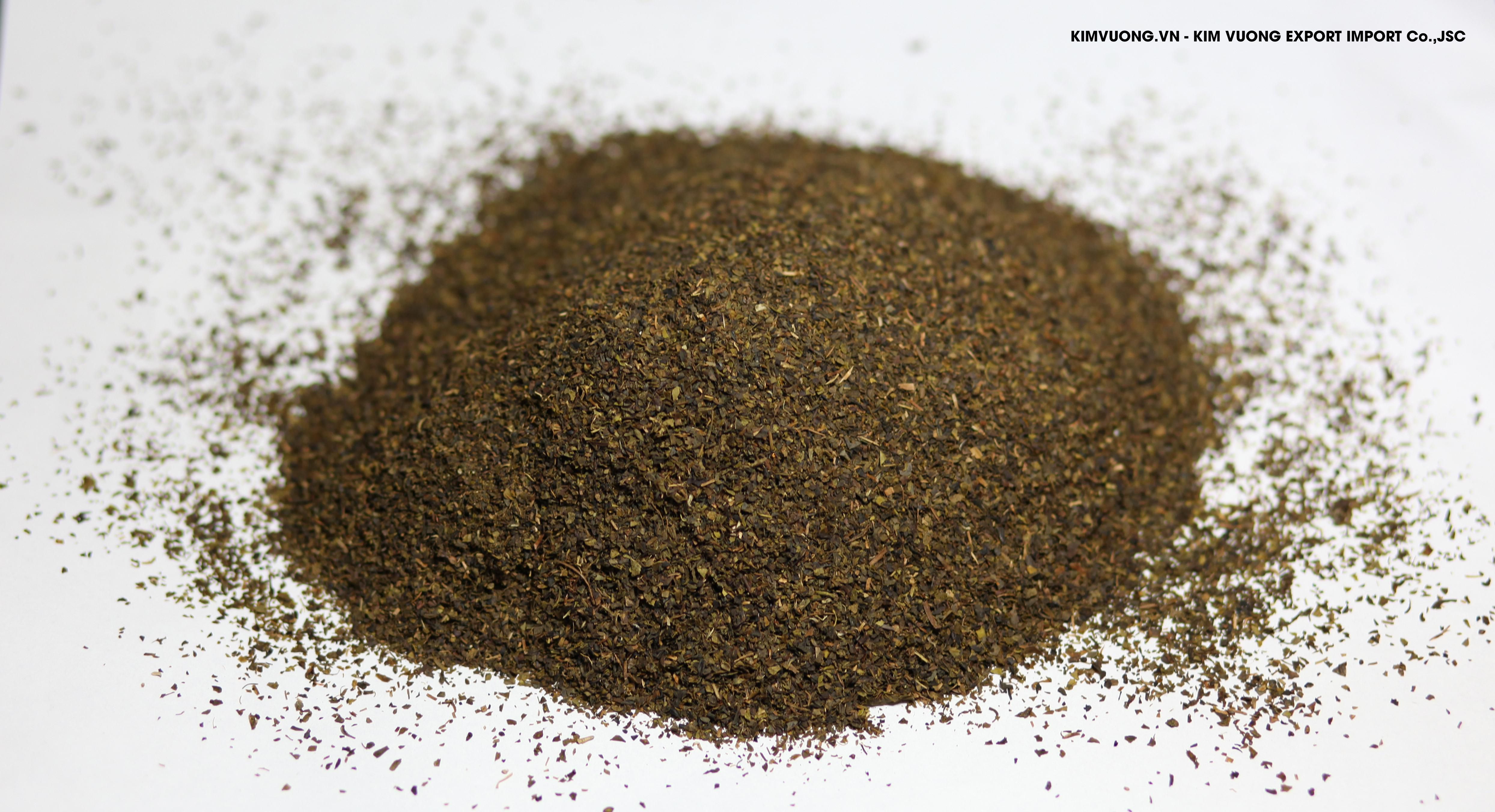 Broken green tea S4 exports  - KIM VUONG EXPORT IMPORT Co.,JSC
